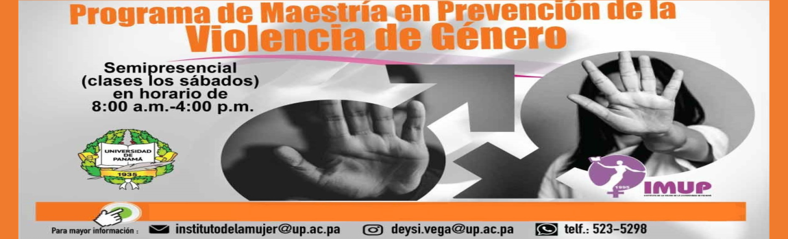 Maestría en Prevención de Violencia de Género